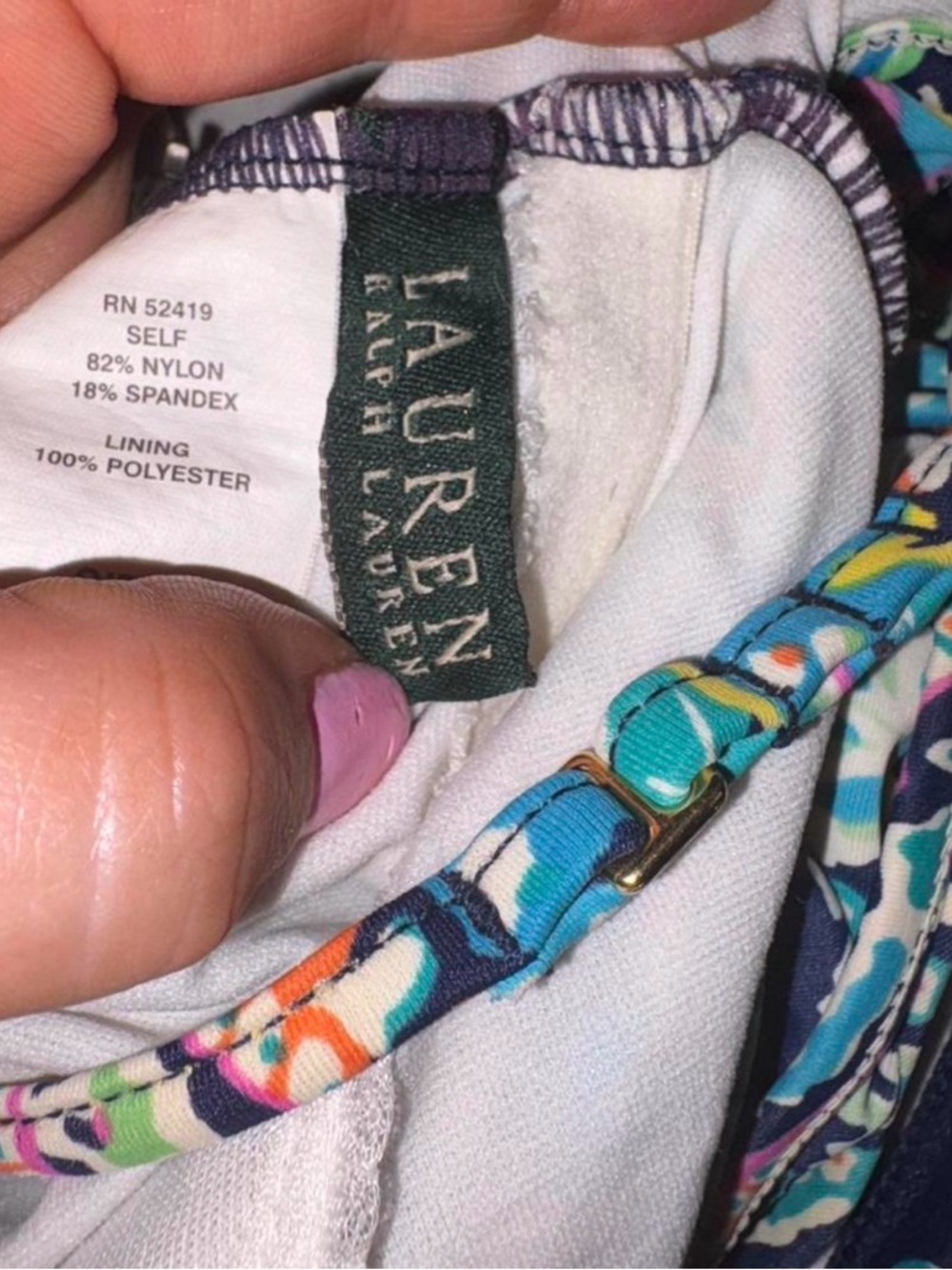 Vintage Lauren Ralph Lauren One-Piece Swimsuit